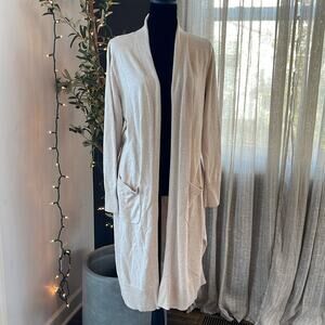 Isaac Mizrahi duster cardigan